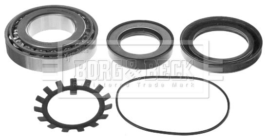 BORG & BECK Комплект подшипника ступицы колеса BWK775